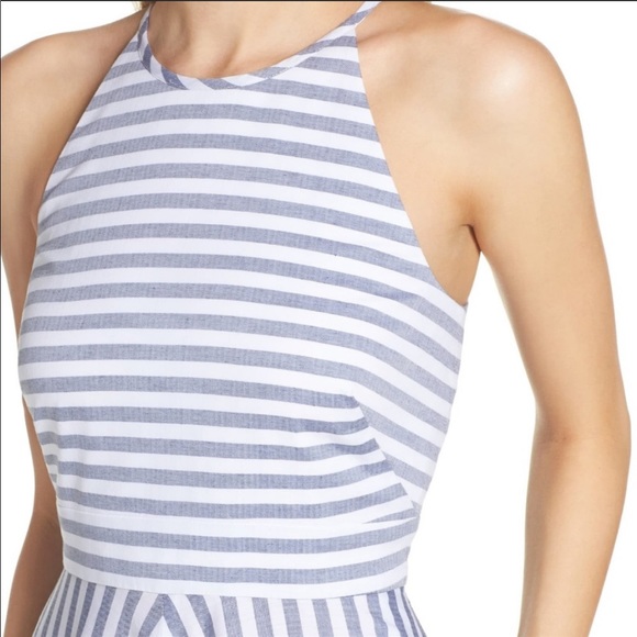 Eliza J fit and flare striped dress - with tags! - Picture 8 of 8